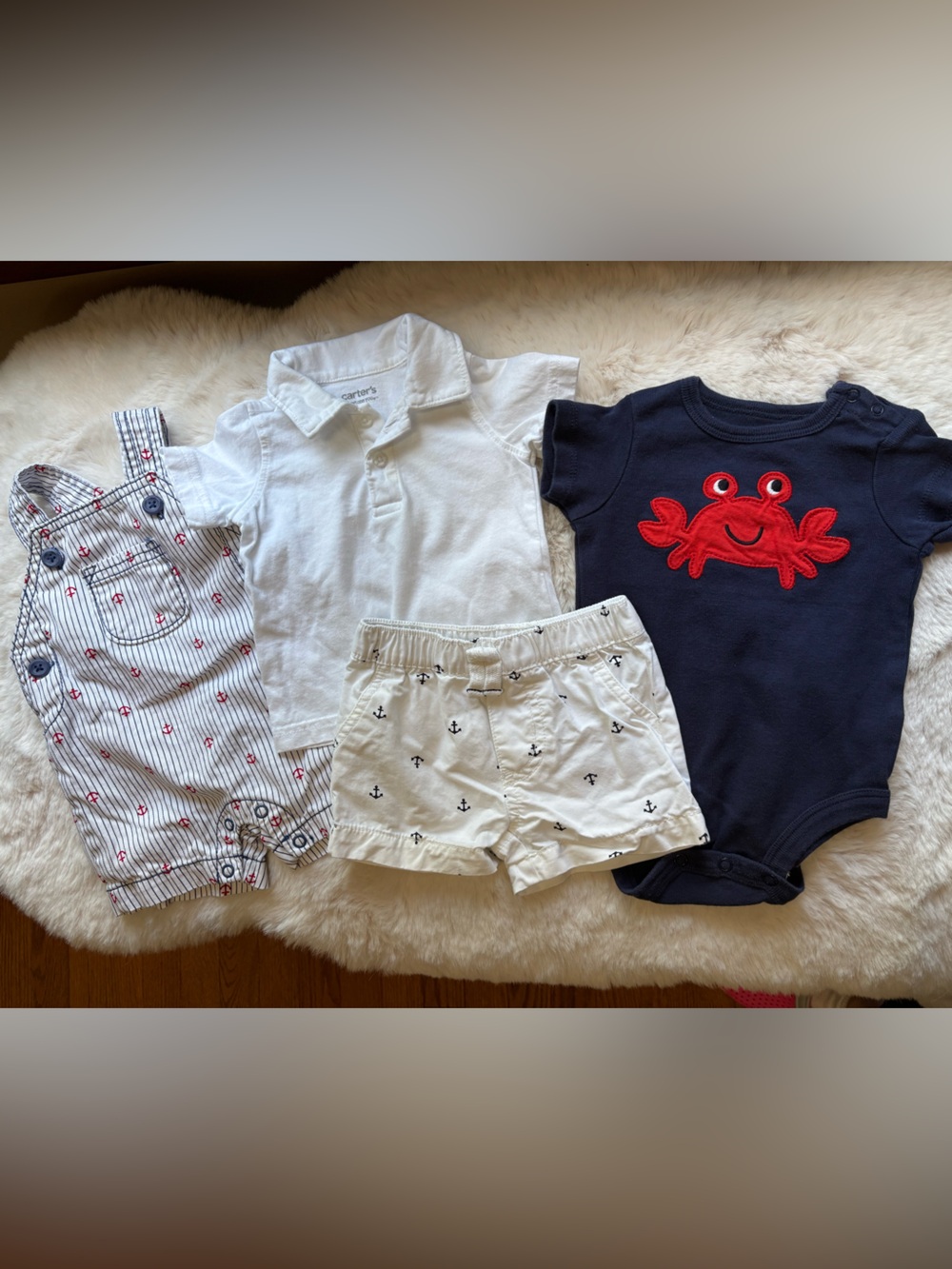 Carter’s Infant Boy Nautical Theme Bundle